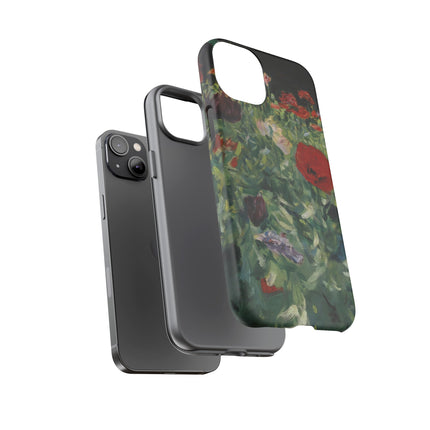 Poppies (A Study of Poppies for Carnation, Lily, Lily, Rose) by John Singer Sargent Phone Cases