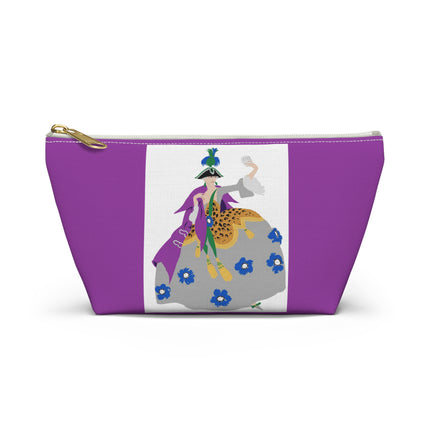 Masquerade Marquise Cosmetic Bag – Art Deco Glamour & Carnival Mystique