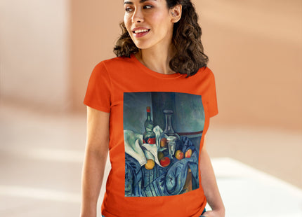 The Peppermint Bottle by Paul Cézanne Women's Midweight Cotton Tee