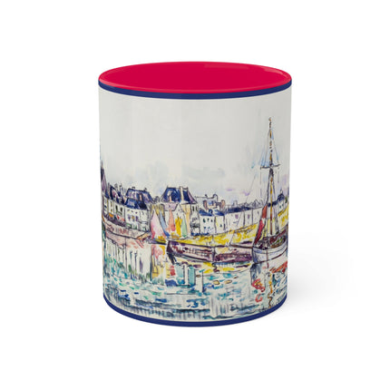 Le Croisic by Paul Signac Colorful Mugs, 11oz