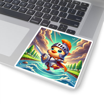 Valiant Duck Kiss-Cut Stickers (4 Sizes)