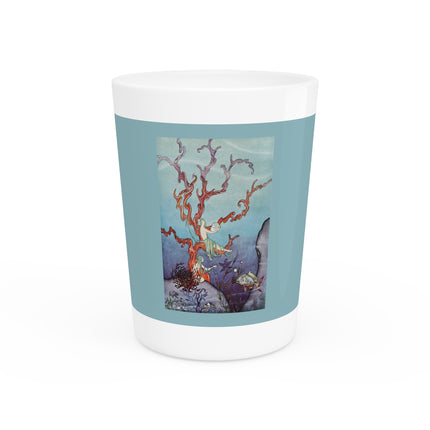 Beautiful Shells by Virginia Frances Sterrett Ceramic Shot Glass