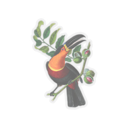 Channel Billed Toucan by Paul Gervais Kiss-Cut Stickers (4 Sizes)