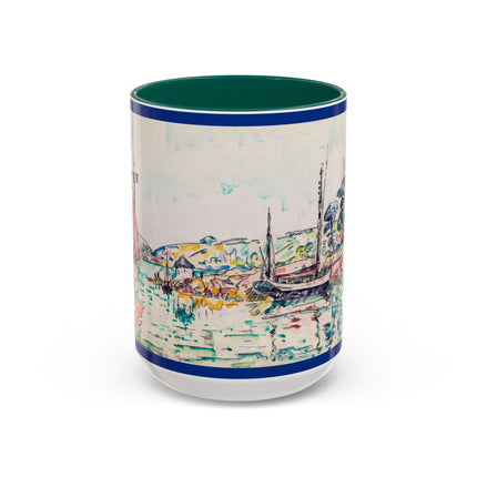 Concarneau by Paul Signac Colorful Mugs (11oz, 15oz)