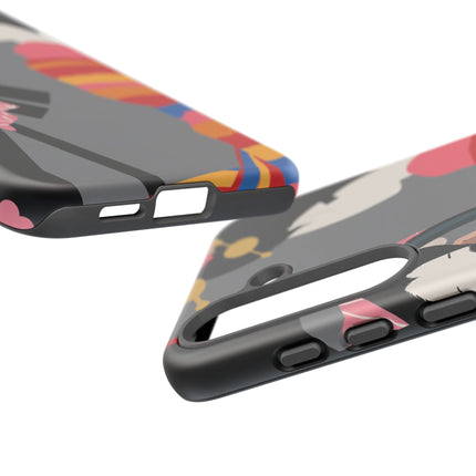 Geisha Mirror Phone Case – Elegant Reflection & Timeless Beauty