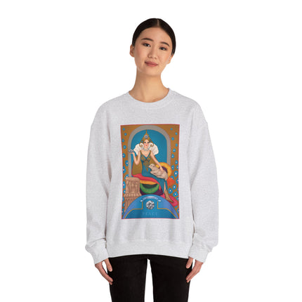 April & Diamond (from the Gem Series) by Sofia Chiostri Heavy Blend™ Crewneck Sweatshirt