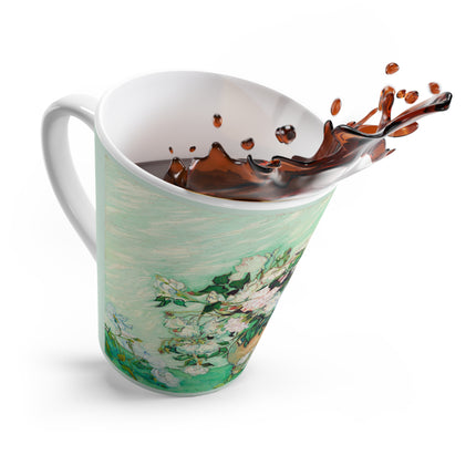Roses by Vincent Van Gogh Latte Mug