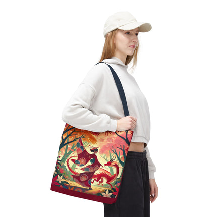 The Dragon Fairy’s Dance Tote Bag – Enchanted Grace & Spring Magic