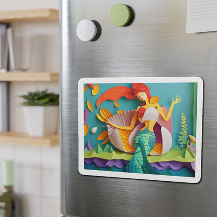 Charming Mermaid Die-Cut Magnets (4 Sizes)