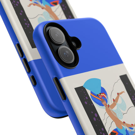 Exotic Dancer Phone Case – Vibrant Performance & Art Deco Flair