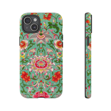 Colorful Floral Pattern by Owen Jones Phone Cases