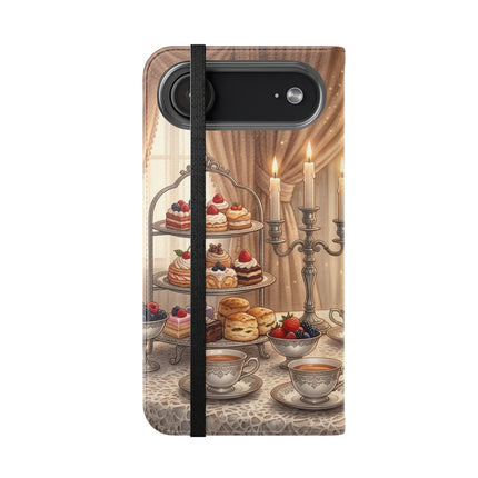 🍓🐱 The Patisserie Kitten Flip Case – Sweet Charm & Storybook Delight