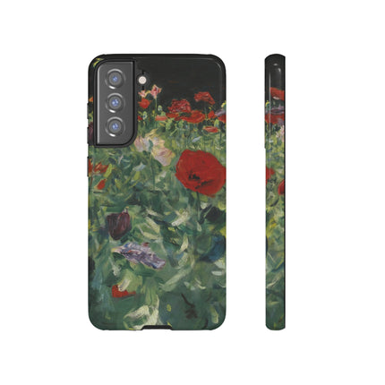 Poppies (A Study of Poppies for Carnation, Lily, Lily, Rose) by John Singer Sargent Phone Cases