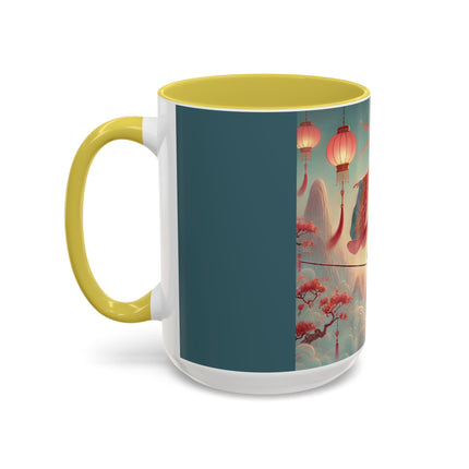 The Lantern Walker Colorful Mugs (11oz, 15oz)