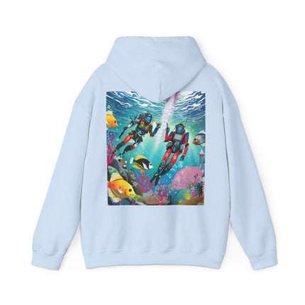 FBI Robot Dive Team – Heavy Blend™ Hooded Sweatshirt