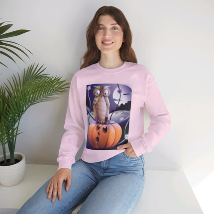 The Startled Pumpkin Unisex Heavy Blend™ Crewneck Sweatshirt