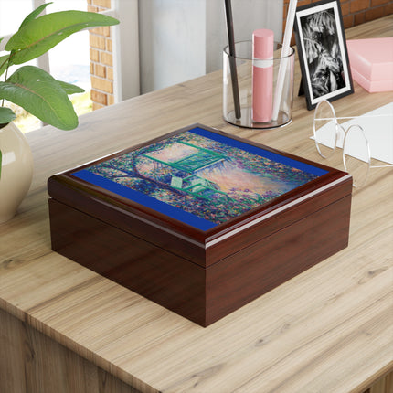 The Artist’s Garden by Theodore Earl Butler Jewelry Box