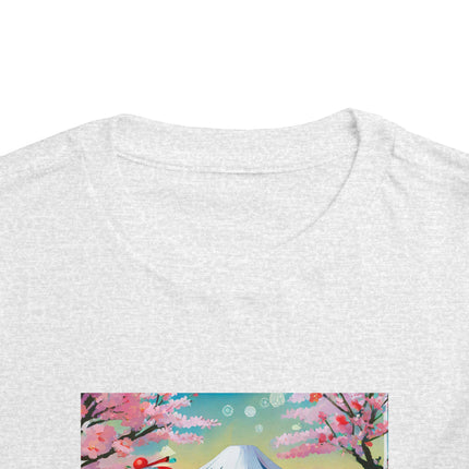 Rainy Day Ducks Toddler Short Sleeve Tee