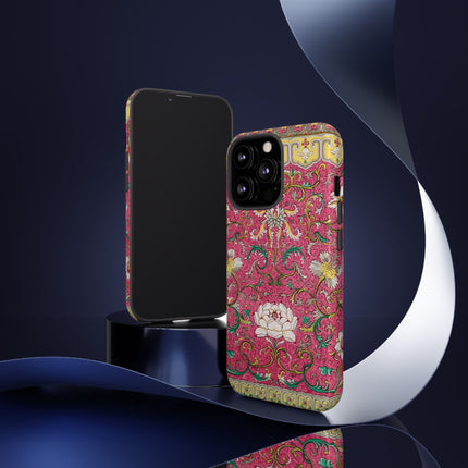 Pink Floral Pattern by Owen Jones Phone Cases