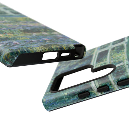 Water Lilies and Japanese Bridge by Claude Monet Phone Cases