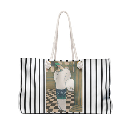 Les Hermines by Georges Lepape Weekender Bag