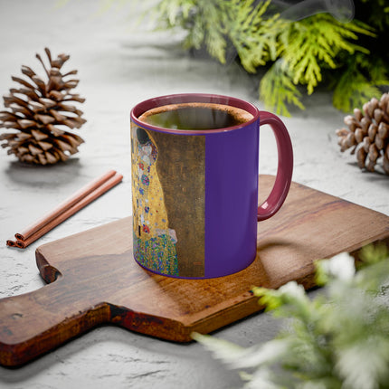 The Kiss by Gustav Klimt Colorful Mugs (11oz, 15oz)