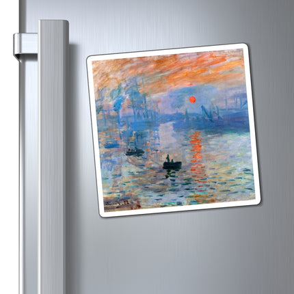 Sunrise by Claude Monet Magnets (3 Sizes)