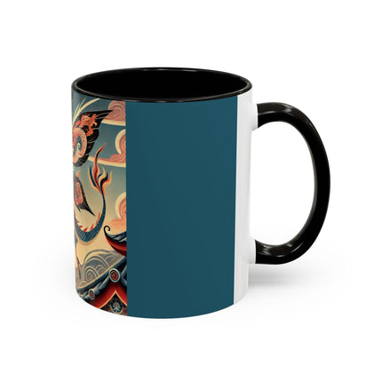 Dragon Fairy of the Temple Colorful Mugs (11oz, 15oz)