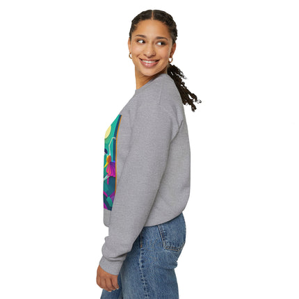 Dance of the Skeleton Ballerinas Unisex Heavy Blend™ Crewneck Sweatshirt