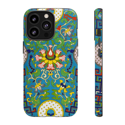 Chinese Floral Illustration by Owen Jones Phone Cases
