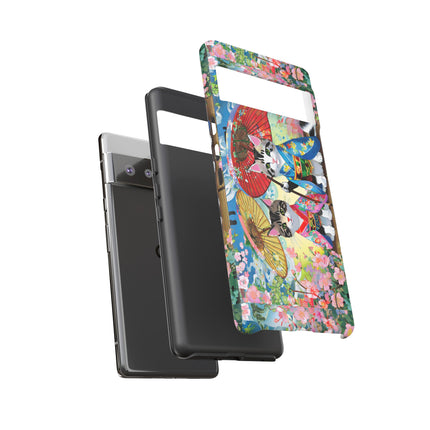 Kimono Kitties Phone Cases