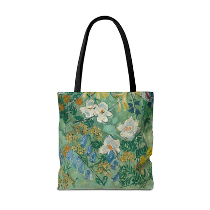 Flowers by August Babberger Tote Bag (AOP)