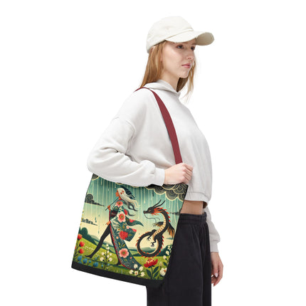 The Dragon Fairy’s Stride Tote Bag – Grace, Strength & Mythic Adventure