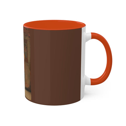 A Buddhist Lama at a Feast at Pemionchi Monastery by Vasily Vereshchagin Colorful Mugs, 11oz