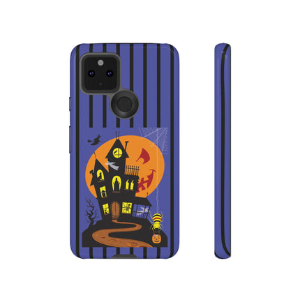 Halloween Night at the Haunted House Phone Cases