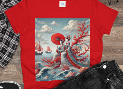 Ladies by the Quiet Sea Cotton Tee