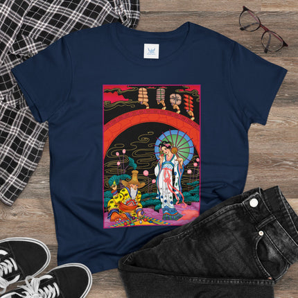 The Romance of Perfume by George Barbier Women's Midweight Cotton Tee