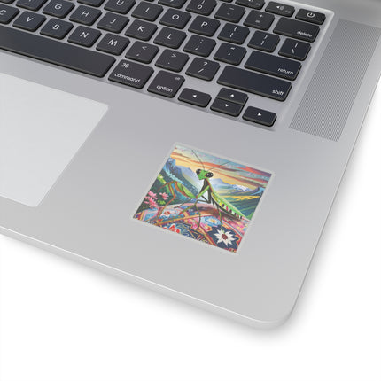 The Joyful Mantis Kiss-Cut Stickers (4 Sizes)