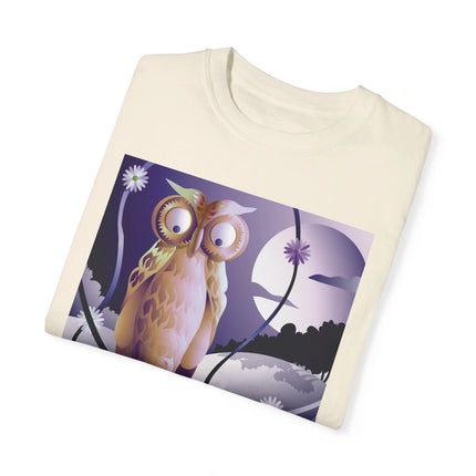 The Startled Pumpkin Unisex Garment-Dyed T-shirt