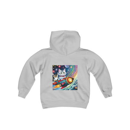Flight of Fancy Youth Hooded Sweatshirt – Imagination Takes Off