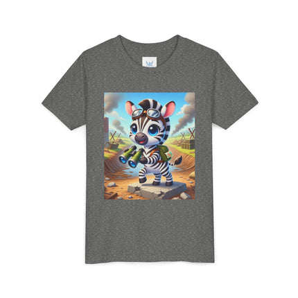 Zebra Lookout Youth Short Sleeve Tee