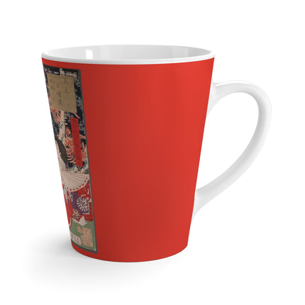 Earth for the Potted Plant by Tsukioka Yoshitoshi Latte Mug