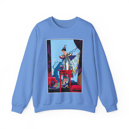 A Visual Journey by Umberto Brunelleschi Women's Heavy Blend™ Crewneck Sweatshirt
