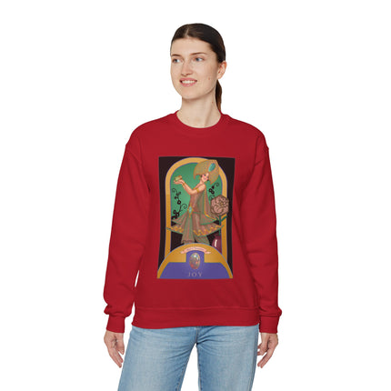 October & Opal, Tourmaline (from the Gem Series) by Sofia Chiostri Heavy Blend™ Crewneck Sweatshirt