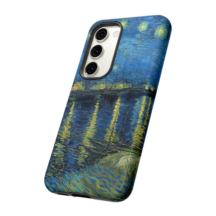 Starry Night Over the Rhone by Vincent Van Gogh Phone Cases