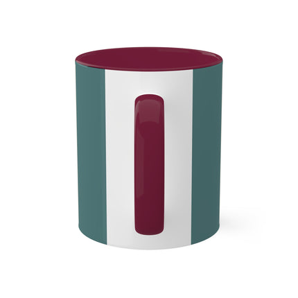 Green Birdwing by Charles Dessalines D' Orbigny Colorful Mugs, 11oz