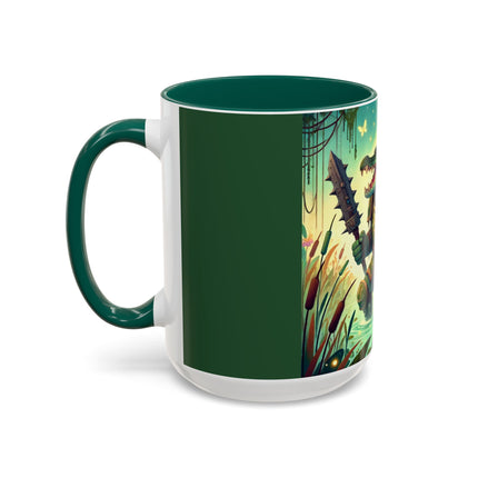 Swamp Tyrant Colorful Mugs (11oz, 15oz)