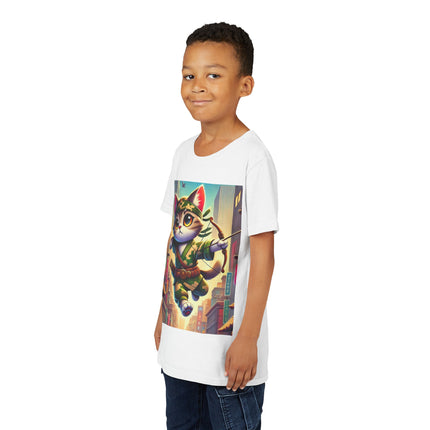 Archer Cat Youth Short Sleeve Tee