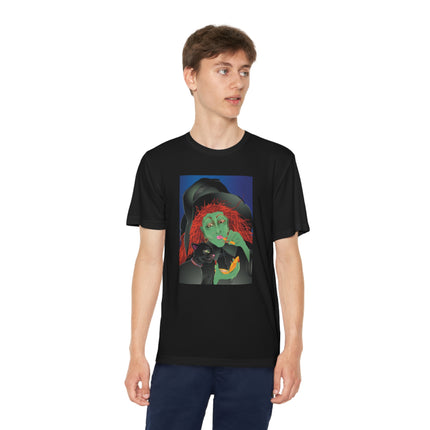 Mirror, Mirror A Witch's Touch Youth Competitor Tee