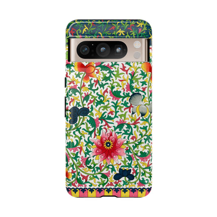 Colorful Floral Pattern by Owen Jones Phone Cases
